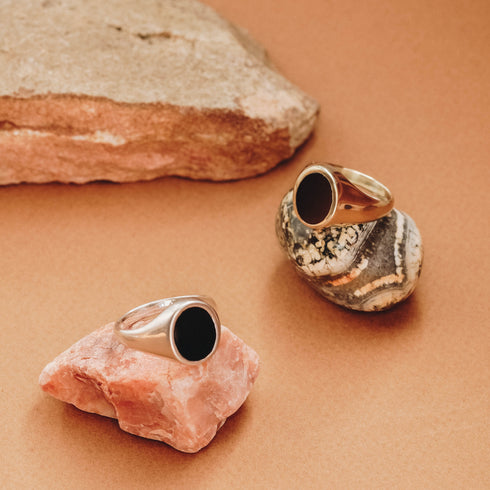 Your Grandfather's Signet in Silver